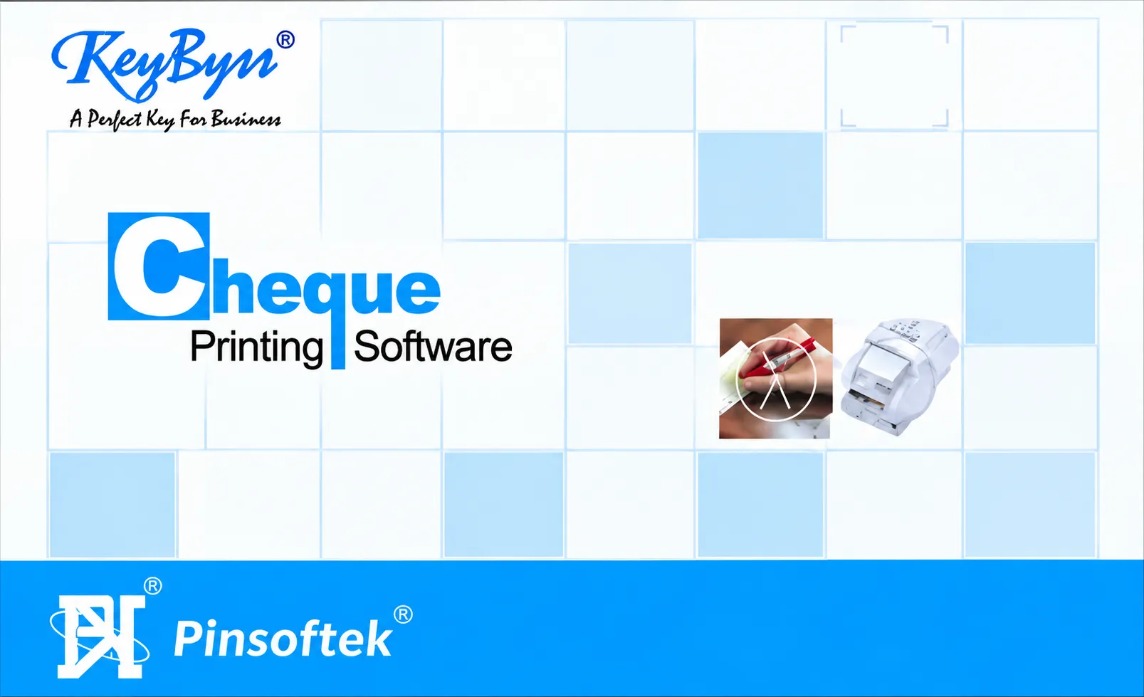 KeyByn Cheque Printing Software